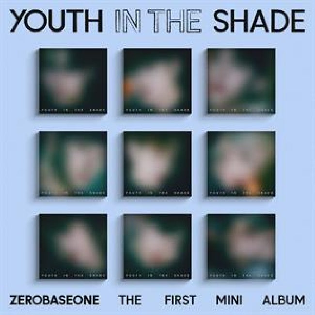 Zerobaseone - Youth in the shade (1st Mini Album / 9 Random Versions, Digipak CD)
