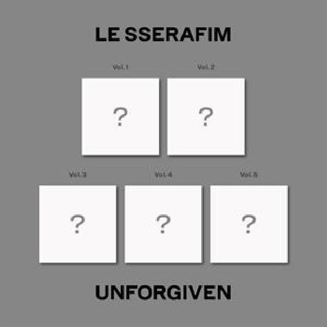 Le Sserafim - Unforgiven (Vol.1 / Compact Version / 5 Random Versions CD)