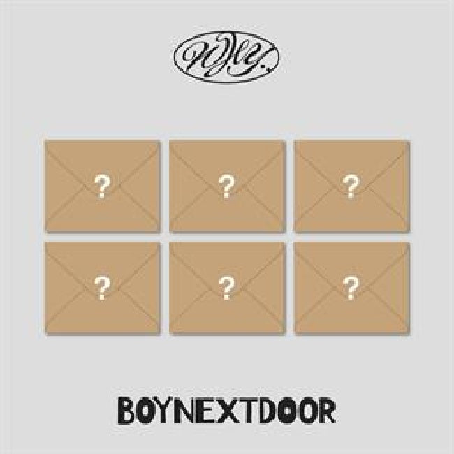 Boynextdoor - Why.. (1st Ep / Letter Version / 6 Random Versions CD)