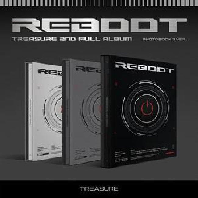 Treasure - Reboot (Vol.2 / 84pg. Photobook / 3 Versions, Photobook CD)