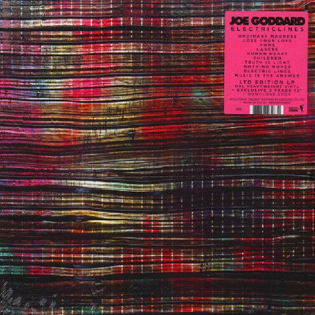 Joe Goddard - Electric lines (Heavyweight Vinyl Incl. Downloadcard LP)
