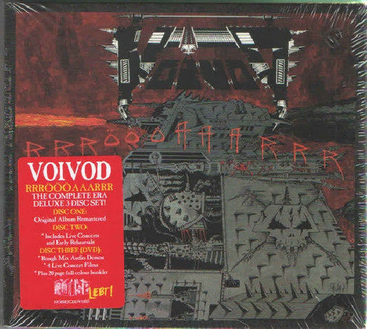 Voivod - Rrroooaaarrr (2cd+Dvd CD)