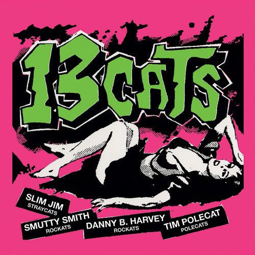 Thirteen Cats - 13 tracks (Pink Vinyl, Coloured Vinyl, Limited Edition LP)