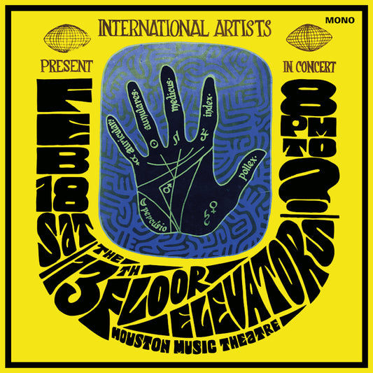 13th Floor Elevators, The - Live Houston Music Theatre '67 (Blue & Black Marble, Coloured Vinyl LP)