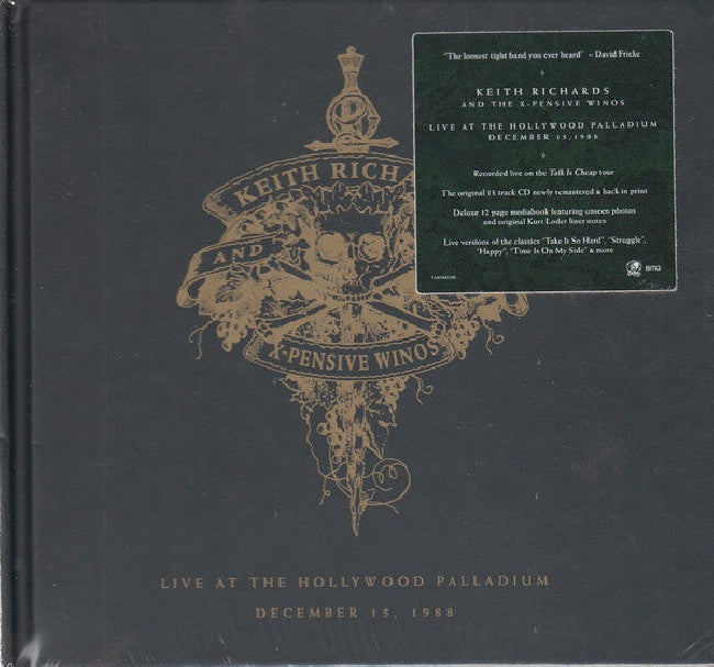 Keith Richards & The X-pensive - Live at the hollywood palladiu (.. Palladium CD)