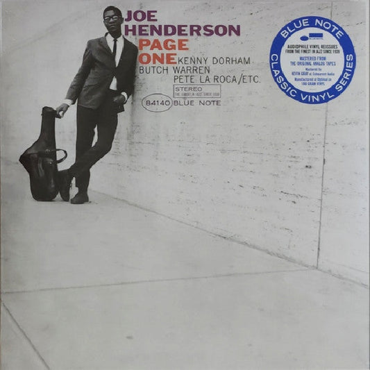 Joe Henderson - Page one (Blue Note Classic Vinyl Reissue Series / 180gr., High Quality LP)