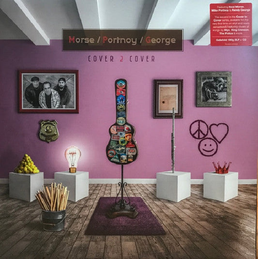 Morse/portnoy/george - Cover 2 cover (re-mastered 2020) (2lp+CD / 2020 Remaster / 180gr., High Quality, Gatefold Sleeve LP)