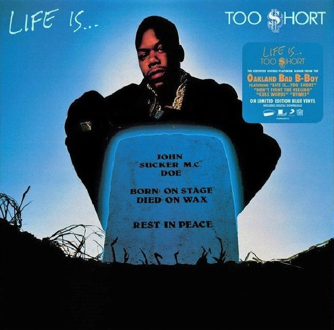 Too $hort - Life is too short (.. Short / Blue Swirl Vinyl, Coloured Vinyl LP)
