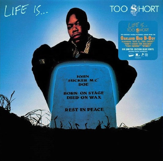 Too $hort - Life is too short (.. Short / Blue Swirl Vinyl, Coloured Vinyl LP)