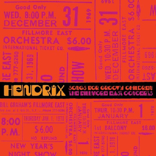 Jimi Hendrix - Songs for groovy children: the fillmore east conce (.. Groovy Children: the Fillmore East Concerts CD)