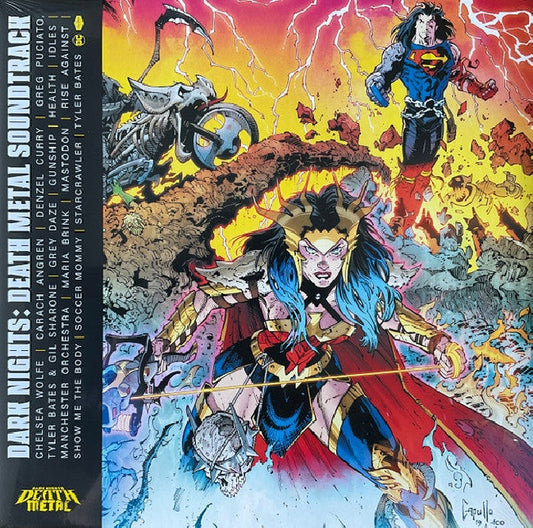V/A (Various Artists) - Dark nights: death metal soundtrack (Transparent Yellow Vinyl, Transparent, Coloured Vinyl LP)