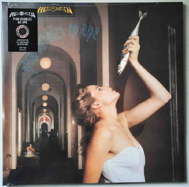 Helloween - Pink bubbles go ape (.. Go Ape/ Pink & Black Splatter Vinyl LP)