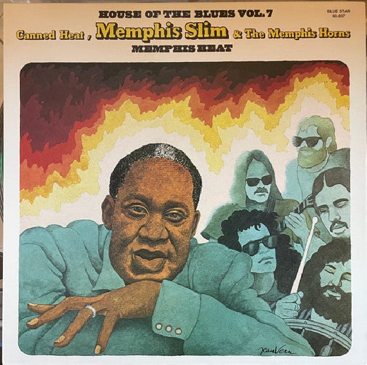 Canned Heat & Memphis Slim - Memphis heat (Turquoise Vinyl / Blf 21, Black Friday, Coloured Vinyl, Limited Edition, Reissue LP)