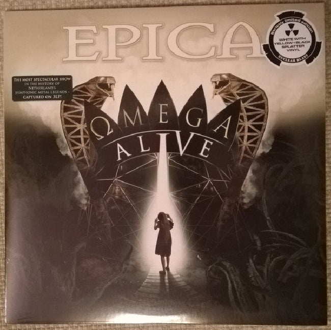 Epica - Omega alive (White, Yellow, Black Splattered Vinyl LP)