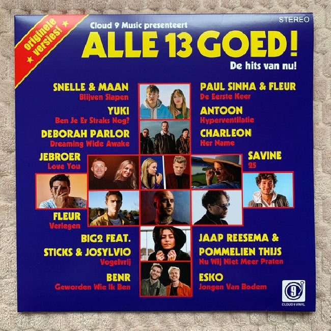 V/A - Alle 13 goed! (De Hits Van Nu! Very Limited Red Vinyl, Coloured Vinyl LP)