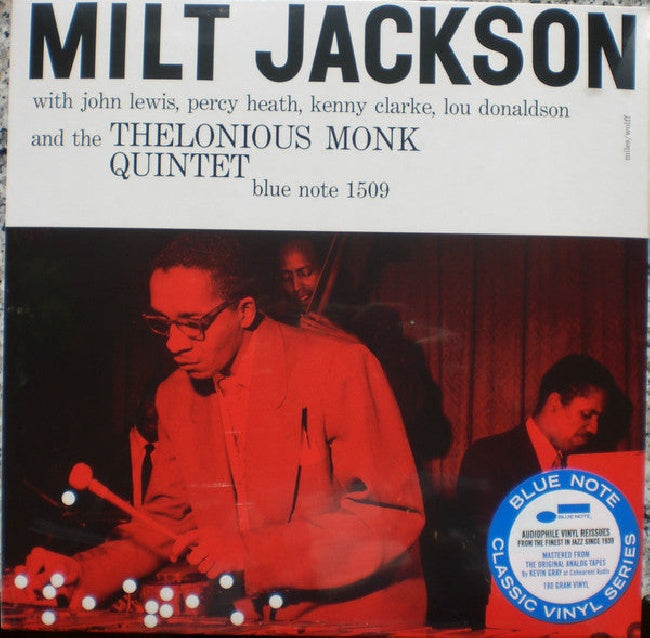Jackson, Milt - Milt jackson with john lewis, percy heath, kenny clarke, lou donaldson and the thelonious monk quint (Blue Note Classic Vinyl Reissue Series / 180gr., High Quality LP)