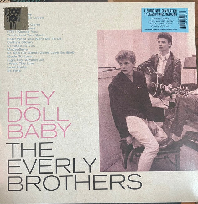 Everly Brothers - Hey doll baby (Baby Blue Vinyl / Rsd 22, Coloured Vinyl LP)
