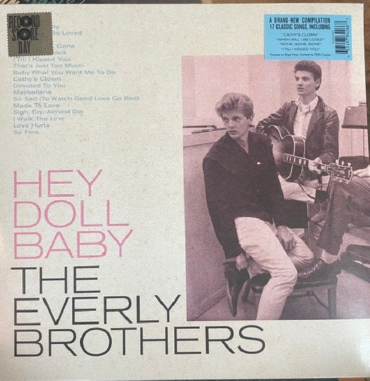 Everly Brothers - Hey doll baby (Baby Blue Vinyl / Rsd 22, Coloured Vinyl LP)