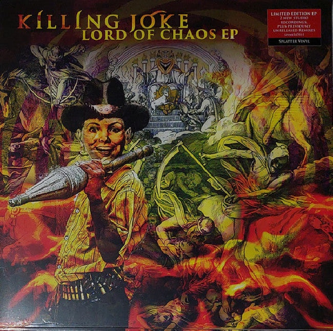Killing Joke - Lord of chaos (Green With Black Splatter Vinyl, Coloured Vinyl, Limited Edition LP)