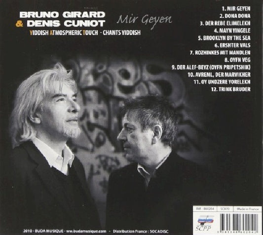Bruno Girard & Deins Cuniot - Yat (CD)