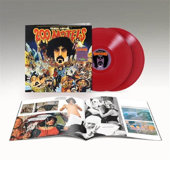 Frank Zappa & The Mothers Of Invention - 200 motels - original motion picture soundtrack (..Original Motion Picture Soundtrack / 180gr. Solid Red, High Quality, Coloured Vinyl LP)