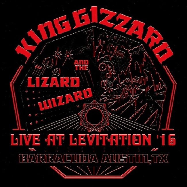 King Gizzard And The Lizard Wizard - Live at levitation '16 (.. Levitation '16 / Red Vinyl, Coloured Vinyl LP)