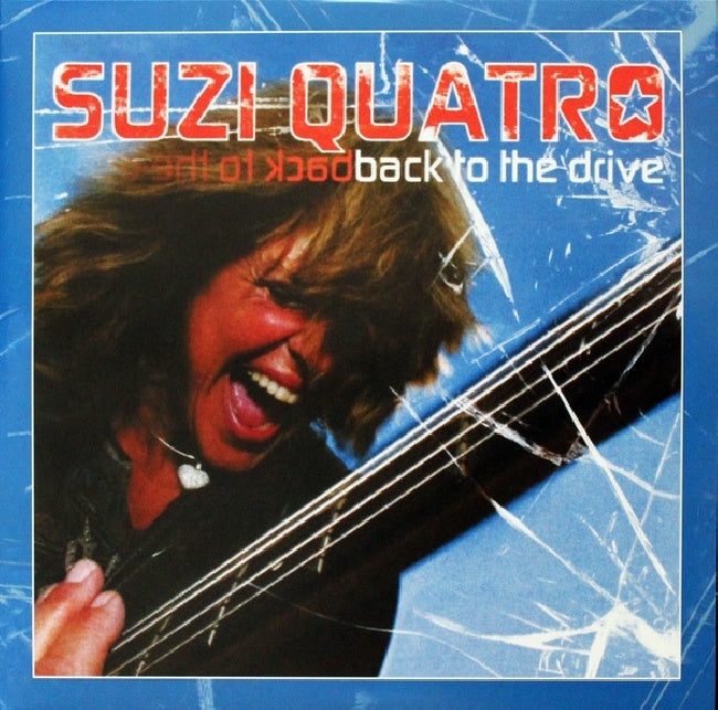 Quatro, Suzi - Back to the drive (Transparent Blue & White Splatter Vinyl, Transparent, Coloured Vinyl, Gatefold Sleeve LP)