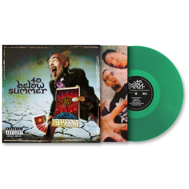 40 Below Summer - Invitation to the dance (Green 180g, High Quality, Transparent, Coloured Vinyl, Insert LP)