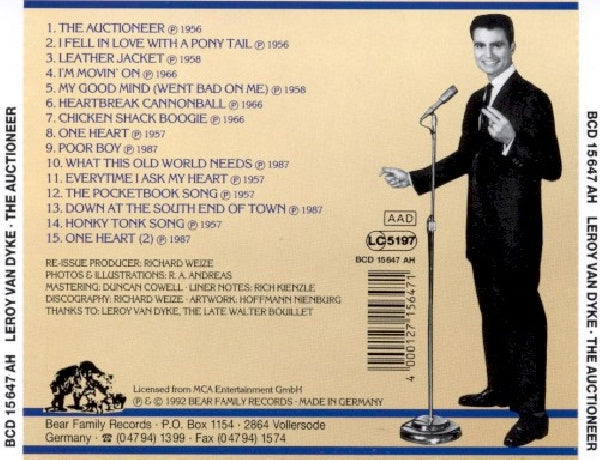Leroy Van Dyke - Auctioneer (CD)