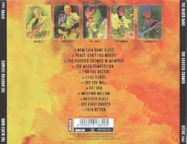 Blues Band - Rooster crowed (Ft. Paul Jones, Dave Kelly, Tom McGuinness A.O., Digipak CD)