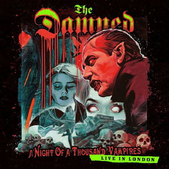 Damned - A night of a thousand vampires (.. Vampires / Ltd. 2lp Crystal Clear Gatefold, Transparent, Gatefold Sleeve LP)