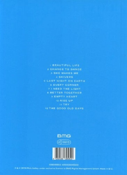Rick Astley - Beautiful life (Casebound Book Edition W/Extra Photos CD)