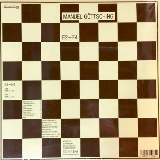 Manuel Gottsching - E2-e4/2016-35th anniversary edition (.. Anniversary Edition / 180gr., High Quality, Anniversary Edition LP)