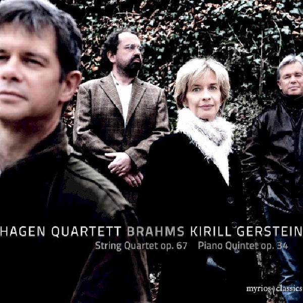 Hagen Quartett / Kirill Gerstein - Brahms: string quartet op. 67 & piano quintet op. 34 (CD)
