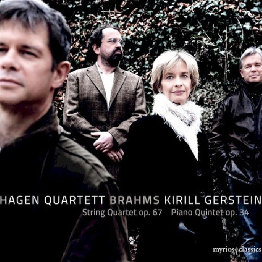 Hagen Quartett / Kirill Gerstein - Brahms: string quartet op. 67 & piano quintet op. 34 (CD)
