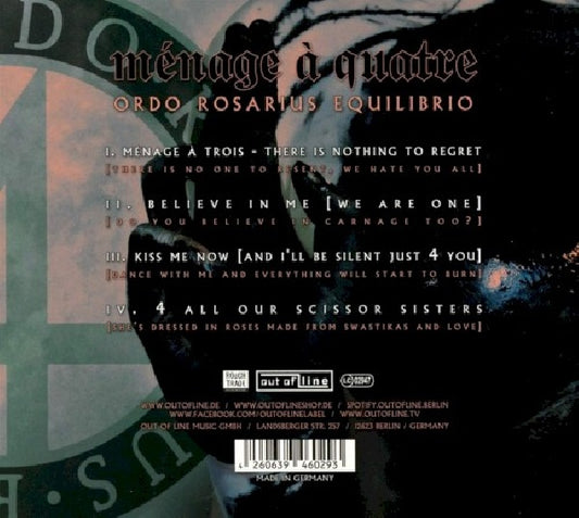 Ordo Rosarius Equilibrio - Menage a quatre (Digipak CD)