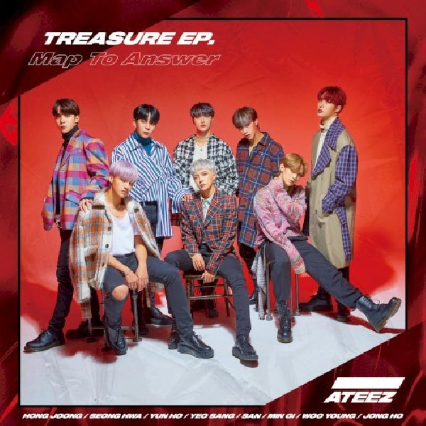 Ateez - Treasure ep. map to answer (.. Answer "Z" Version / Japan Import CD)