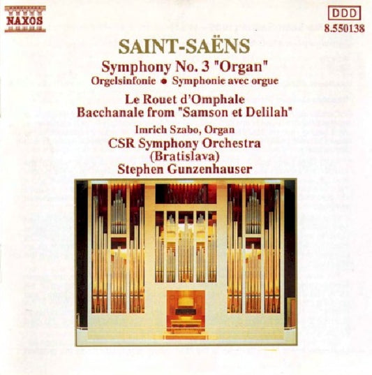 Bachchor Mainz - Symphony 3 organ/le rouet (Stephen Gunzenhauser/Czecho-Slovak Rso CD)