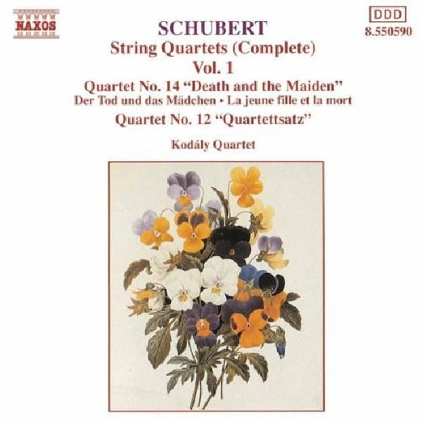 Franz Schubert - String quartets (complete (Kodaly Quartet CD)