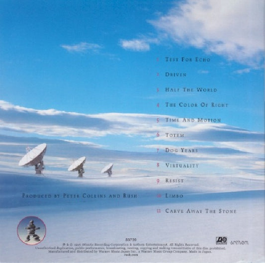 Rush - Test for echo (CD)