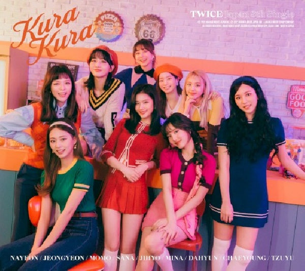 Twice - Kura kura (Japan Import / Trading Card / A-Version CD)