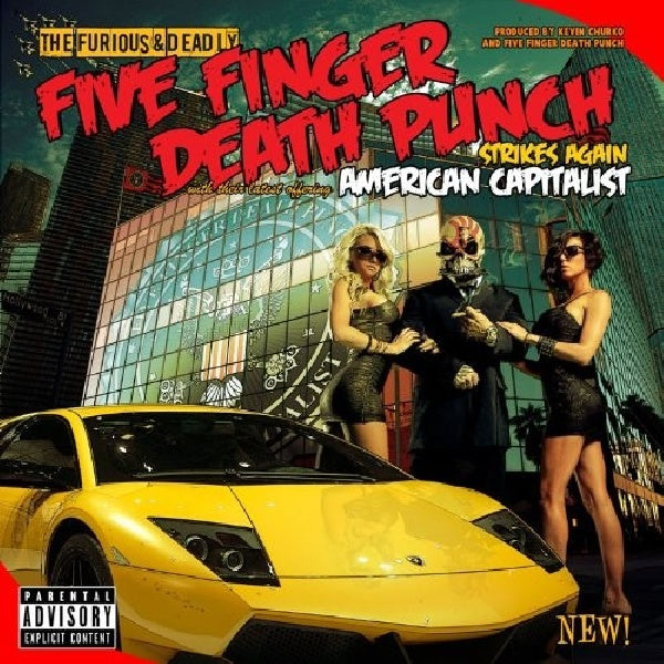 Five Finger Death Punch - American capitalist (CD)