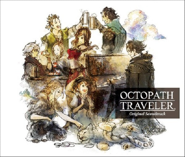 OST (Original SoundTrack) - Octopath traveler (Yasutomo Nishiki/ Japan Import CD)