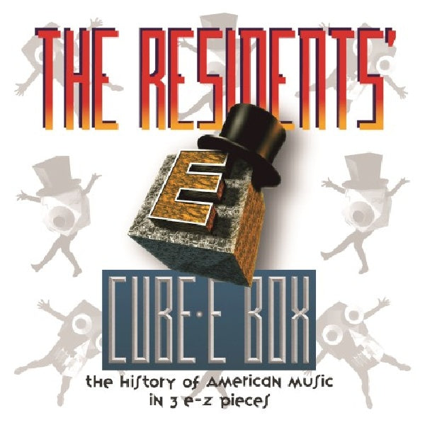 Residents - Cube-e box: history of american music in 3 e-z pieces preserved (.. History of American Music In 3 E-Z Pieces Preserved, Clamshell Box CD)