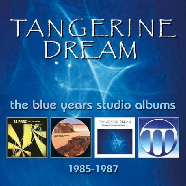 Tangerine Dream - Blue years studio albums 1985-1987 (.. Albums 1985-1987 / 4cd Clamshell Boxset, Clamshell Box CD)