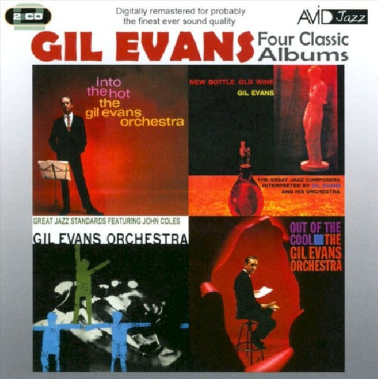 Gil Evans - Four classic albums (New Bottle Old Wine/Great Jazz Standards... CD)