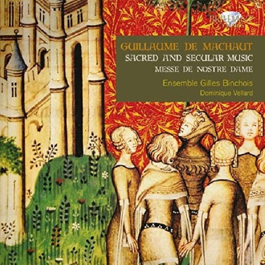 G. De Machaut - Sacred & secular music + cdrom (Ensemble Gilles Binchois/Dominique Vellard/Scholl CD)