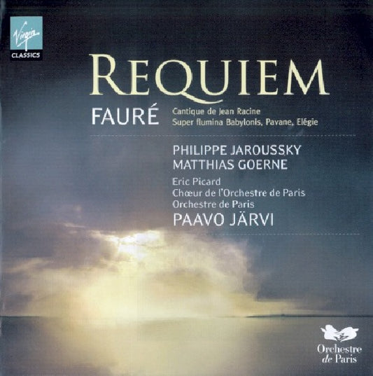 Paavo Jã„rvi/philippe Jaroussky - Faurã‰ requiem, cantique de jea (Philippe Jaroussky/Matthias Goerne/E.Picard/Paavo Jarvi CD)
