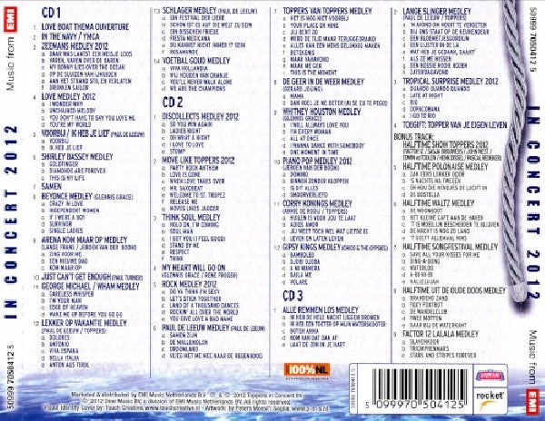 Toppers - Toppers in concert 2012 (The Love Boat Edition CD)
