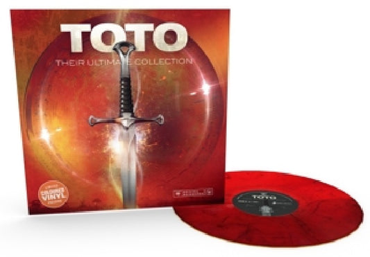 Toto - Their ultimate collection (colored vinyl) (.. Ultimate Collection / Red Marbled Vinyl, High Quality, Coloured Vinyl LP)